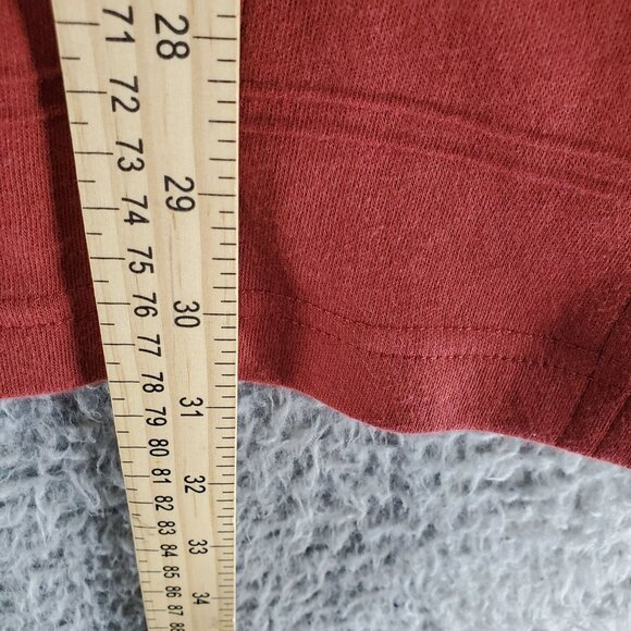 Haggar Shirt Mens XL Rust Red Polo EZs Cotton Blend Casual - Picture 4 of 8